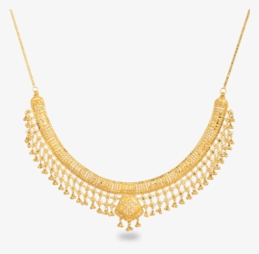 Jali 22ct Gold Filigree Necklace - Arabic Style Gold Necklace, HD Png Download, Free Download