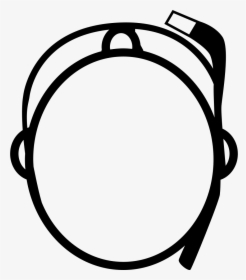 Google Glasses On Person Head From Top View - Head Top View Png, Transparent Png, Free Download