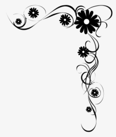 Black And White Daisy, HD Png Download, Free Download
