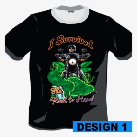 Design - T Shirt Motorcycle Designs, HD Png Download, Free Download