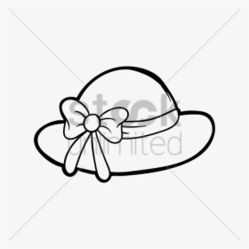 Black And White Cap Clipart Hat Clothing Clip Art - Black And White Hat Of Clip Art, HD Png Download, Free Download