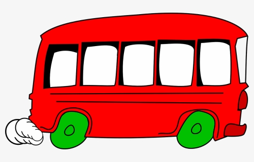 Bus Cartoon Clip Art - Bus Clip Art, HD Png Download, Free Download