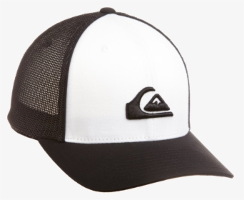 Quiksilver Trucker Hat White Black, HD Png Download, Free Download