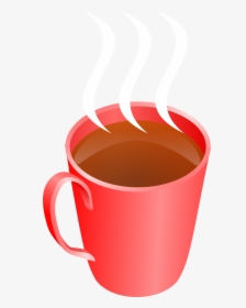 Iced Tea Hot Chocolate Coffee Green Tea - Cartoon Cup Of Tea, HD Png Download, Free Download