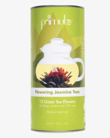 12 Jasmine Flowering Teas With Gift Canister - Primula Tea's, HD Png Download, Free Download
