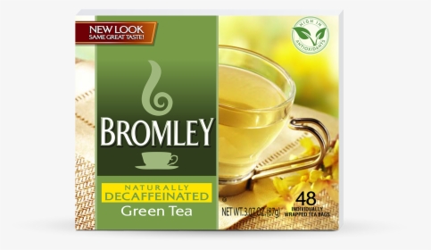Naturally Decaffeinated Pure Green Tea - Bromley Green Tea, HD Png Download, Free Download
