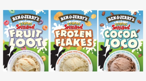 Ben And Jerry's Cereal Ice Cream, HD Png Download, Free Download