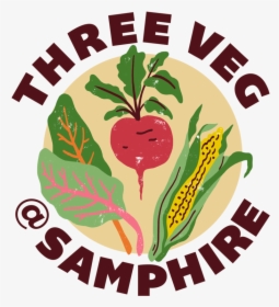 Three Veg Logo Final Colour, HD Png Download, Free Download