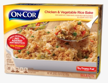 Chicken & Vegetable Rice Bake - Cor Dinners, HD Png Download, Free Download