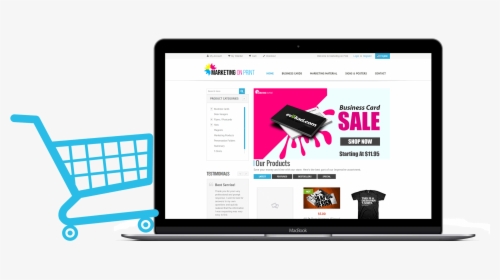 E-commerce Website Design - Online E Commerce Website, HD Png Download, Free Download