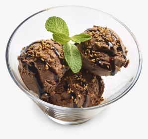 High Angle Picture Of Our Chocolate Shichimi Ice Cream - Chocolate, HD Png Download, Free Download