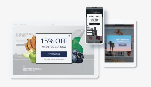 Exit Offer Pop-ups - Ecommerce Promos, HD Png Download, Free Download