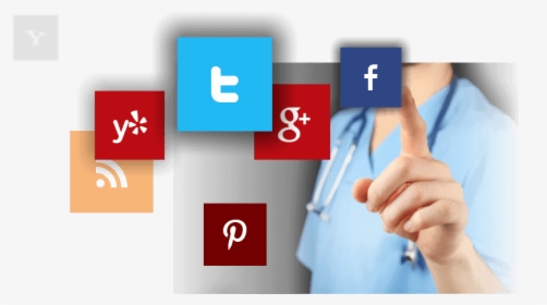 Doctors Can Use Social Media Without Risk - Doctor And Social Media, HD Png Download, Free Download