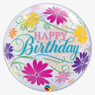 Happy Birthday Flowers, HD Png Download, Free Download