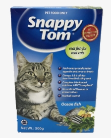 Snappy Tom Ocean Fish 500g"  Title="snappy Tom Ocean - Snappy Tom Cat Food Chicken, HD Png Download, Free Download