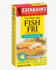Seasoned Fish Fri - Zatarain's Fish Fri Tacos, HD Png Download, Free Download