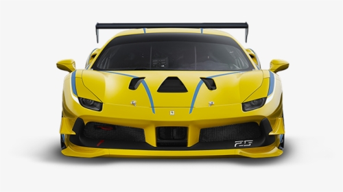 488 Challenge - Ferrari 488 Challenge Front, HD Png Download, Free Download