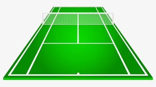 Tennis Court Png Clipart - Lawn Tennis Court Clipart, Transparent Png, Free Download
