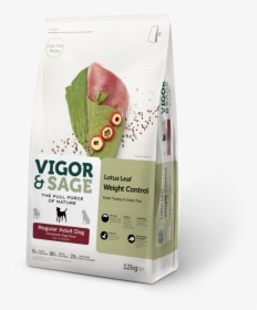 Lotus Leaf Weight Control Regular Adult Dog 12kg - Vigor & Sage Dog Food Review, HD Png Download, Free Download