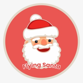 Flying Santa Claus Png, Transparent Png, Free Download