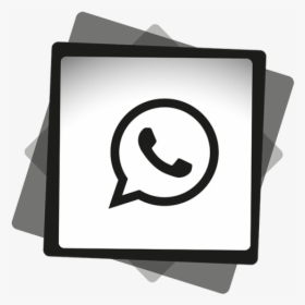 Negro De Whatsapp Png - Social Media Icon Linkedin, Transparent Png, Free Download