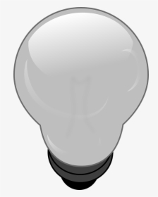 Bulb, Light, Electricity, Off, Top, Glass, Shiny - Bóng Đèn Tắt, HD Png Download, Free Download
