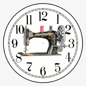 Sewing Room - Round Clock Dial, HD Png Download, Free Download