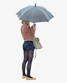 Person With Umbrella Png - People Png Umbrella, Transparent Png, Free Download