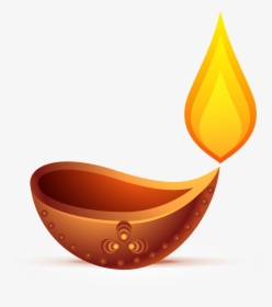 Diwali Oil Lamp - Transparent Oil Lamp Png, Png Download, Free Download