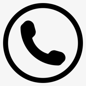 Phone Icons 80 Free Icons - Phone Symbol In Circle, HD Png Download, Free Download