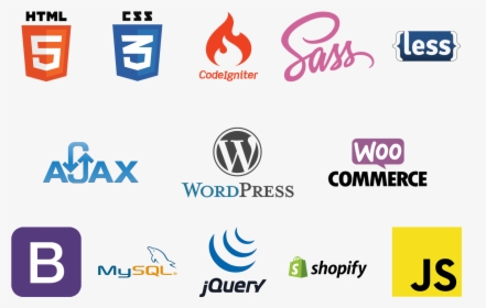 Web Development Languages Logos, HD Png Download, Free Download