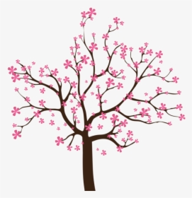 Vector Rr Collections Pin - Transparent Background Cherry Blossom Tree Clipart, HD Png Download, Free Download