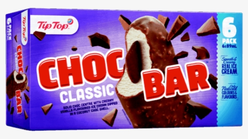 Choc Bar 6pack - Tip Top Choc Bar, HD Png Download, Free Download