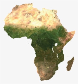 Ecotraining Map Satelite - Aids Outbreak In Africa, HD Png Download, Free Download