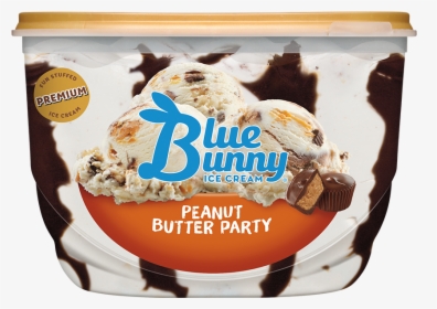 Peanut Butter Party - Blue Bunny Chocolate Donut Ice Cream, HD Png Download, Free Download