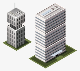 Vector Buildings Transparent - Office Building Icon Png, Png Download, Free Download
