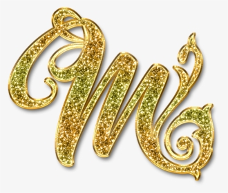 Letter M Gold Logo - M Name, HD Png Download, Free Download