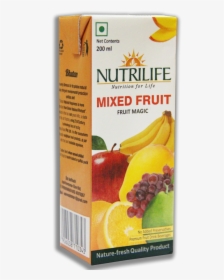 Mixed Fruit Small - Nutrilife Mixed Fruit Nectar, HD Png Download, Free Download
