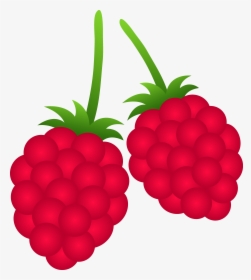 Animated Mixed Fruit Clipart - Raspberry Clipart, HD Png Download, Free Download