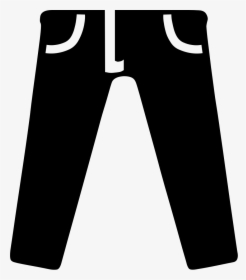 Trousers - Icon Pants Black Png, Transparent Png, Free Download