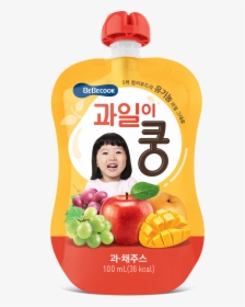 Organic Mixed Fruit Juice 100ml - Bebecook 果汁, HD Png Download, Free Download