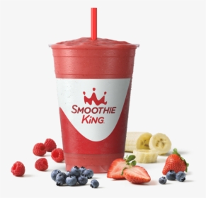 Sk Wellness Immune Builder Mixed Berry With Ingredients - Smoothie King Smoothie, HD Png Download, Free Download
