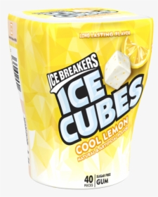 Transparent Packaging Cool - Lemon Ice Breakers Gum, HD Png Download, Free Download