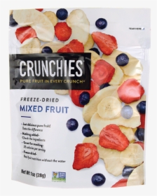 Crunchies Food Company Freeze Dried Mixed Fruit 1 Oz - Freeze Dried Fruits Packaging, HD Png Download, Free Download
