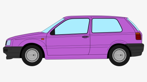 Pixels Drawing Car - Vw Gti Svg, HD Png Download, Free Download