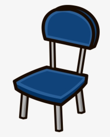 Clipart Chair Blue Chair - Blue Chair Clipart, HD Png Download, Free Download