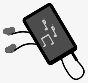 Music On Phone Clipart, HD Png Download, Free Download