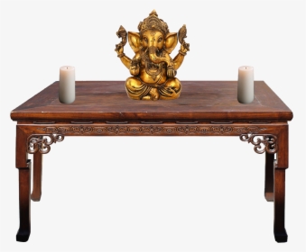 - Large Ganesh Idol Figurine Elephant God Statue Showpiece - Coffee Table, HD Png Download, Free Download