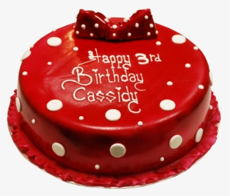 Red Birthday Cake Png - Birthday Cake Images Png, Transparent Png, Free Download