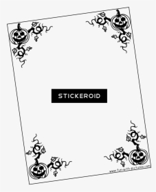 Halloween Border Png - Project Front Page Design, Transparent Png, Free Download